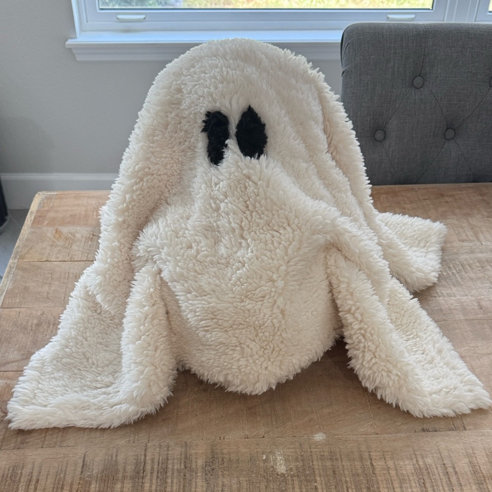Pottery barn Gus the ghost pillow